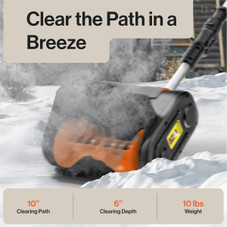SuperHandy® 20V Upgraded Snow Thrower Power Shovel product image