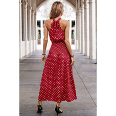 Women's Dotty Delight Maxi Dress product image