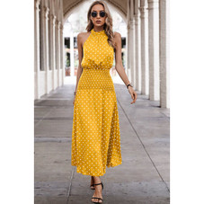 Women's Dotty Delight Maxi Dress product image