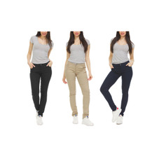 Stretchy Skinny Chino Pants for Women (3-Pack) product image