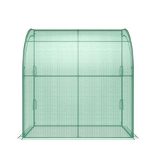 7 x 3.5 x 7-Foot Lean-to Greenhouse with Flower Rack product image