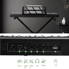 61-Key Digital Keyboard with Music Stand product image