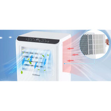 8000-BTU Portable Air Conditioner with Remote Control & LED Digital Display product image