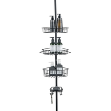 4-Tier Corner Rustproof Shower Caddy product image
