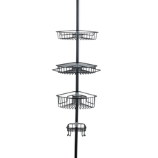 4-Tier Corner Rustproof Shower Caddy product image