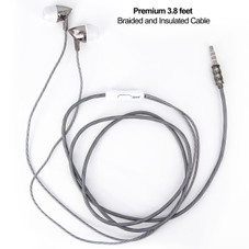Wired Earbud Headphones with Passive Noise Cancelling product image