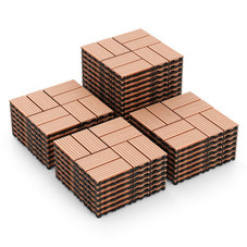 18-Piece 12 x 12-Inch All-Weather Interlocking Deck Tiles product image