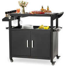 Outdoor Grill Cart with Storage Cabinet product image