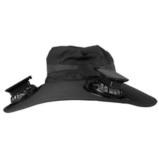 LakeForest® Wide Brim Fishing Hat with Solar Fans product image