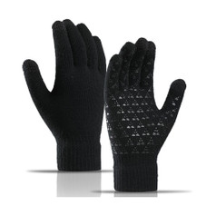 Three-Finger Touchscreen Gloves with Silicone Nonslip Palm Grip product image