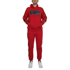 Men's 2-Piece Fleece-Lined Pullover Hoodie & Jogger Sweatpants Set product image