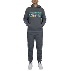 Men's 2-Piece Fleece-Lined Pullover Hoodie & Jogger Sweatpants Set product image