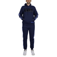 Men's 2-Piece Fleece-Lined Pullover Hoodie & Jogger Sweatpants Set product image