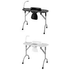 Manicure Nail Table with Bendable USB-Plug LED Table Lamp product image