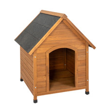 39-Inch Waterproof Fir Dog House with Elevated Floor product image