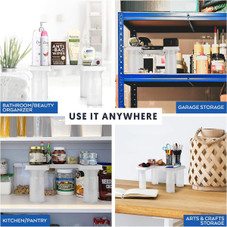 Adjustable Pantry Spice Rack & Can Storage product image