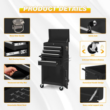 Rolling Tool Chest Organizer with Wheels product image