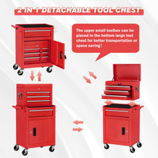 Rolling Tool Chest Organizer with Wheels product image