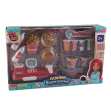 Pretend Cash Register and Food product image