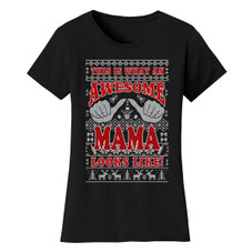 Women's Best Mom Christmas T-Shirts product image