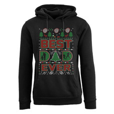 Men's Funny Ugly Holiday Pull Over Hoodie product image