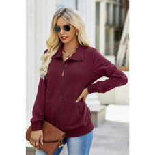 Women's Quilted Charm Light Zip-up product image