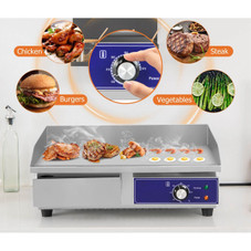 2000W Commercial Stainless Steel Grill with Adjustable Temp Control product image