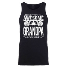 Men's Awesome Dad Grandpa Father's Day Tank Top product image