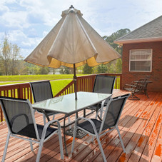 4-Piece Stackable Patio Dining Chairs Set with Armrest product image