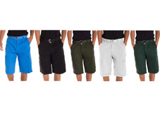 Designer Men’s Cargo Shorts with Twill Belt product image