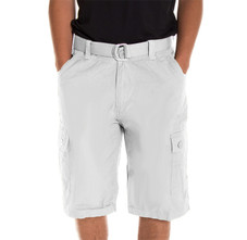Designer Men’s Cargo Shorts with Twill Belt product image