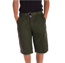 Designer Men’s Cargo Shorts with Twill Belt product image