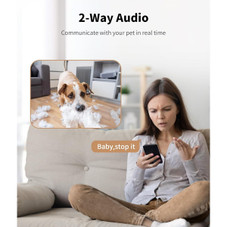 2K 360°View Pet Camera Treat Dispenser product image