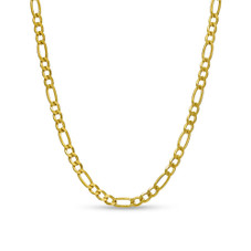 10K Gold Italian Figaro Chain product image