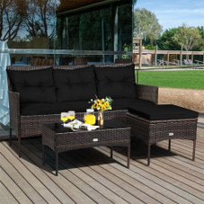 3-Piece  Patio Rattan Furniture Set  product image