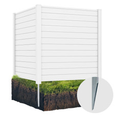 48"L x 48"H Outdoor Privacy Fence Panels with Metal Ground Stakes product image