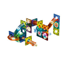 49-Piece Magnetic Tiles with LED Ball product image