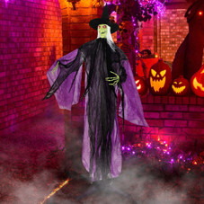 7.2 FT Halloween Animatronic Witch with Spooky Sounds product image