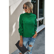 Women's Mock Neck Classic Sweater product image