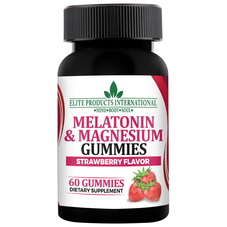 Melatonin & Magnesium Gummies, Strawberry Flavor, 60 ct. product image