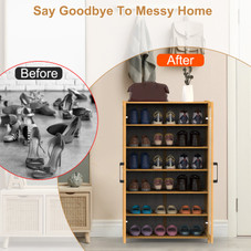 6-Tier Shoe Cabinet product image