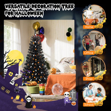 4.5-foot Artificial Tree with 65 Pumpkin and Ghost Decorations product image 4.5-foot Artificial Tree with 65 Pumpkin and Ghost Decorations product image