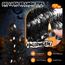4.5-foot Artificial Tree with 65 Pumpkin and Ghost Decorations product image 4.5-foot Artificial Tree with 65 Pumpkin and Ghost Decorations product image