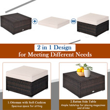 Rattan Patio Furniture Set (5-Pieces) product image