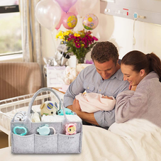 Clearworld® Baby Diaper Caddy Organizer product image