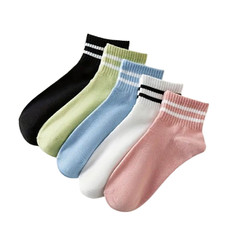 Women's Crew & Ankle Striped Socks (5-Pair) product image