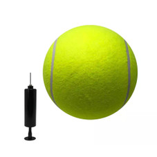 Jumbo 9.5-Inch Tennis Ball For Pets with Pump product image