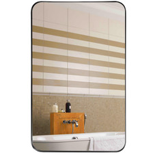 32 x 20-Inch Metal Frame Wall-Mounted Rectangle Mirror product image