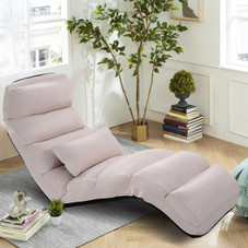 Folding Lazy Sofa Chair with Pillow product image