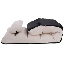 Folding Lazy Sofa Chair with Pillow product image